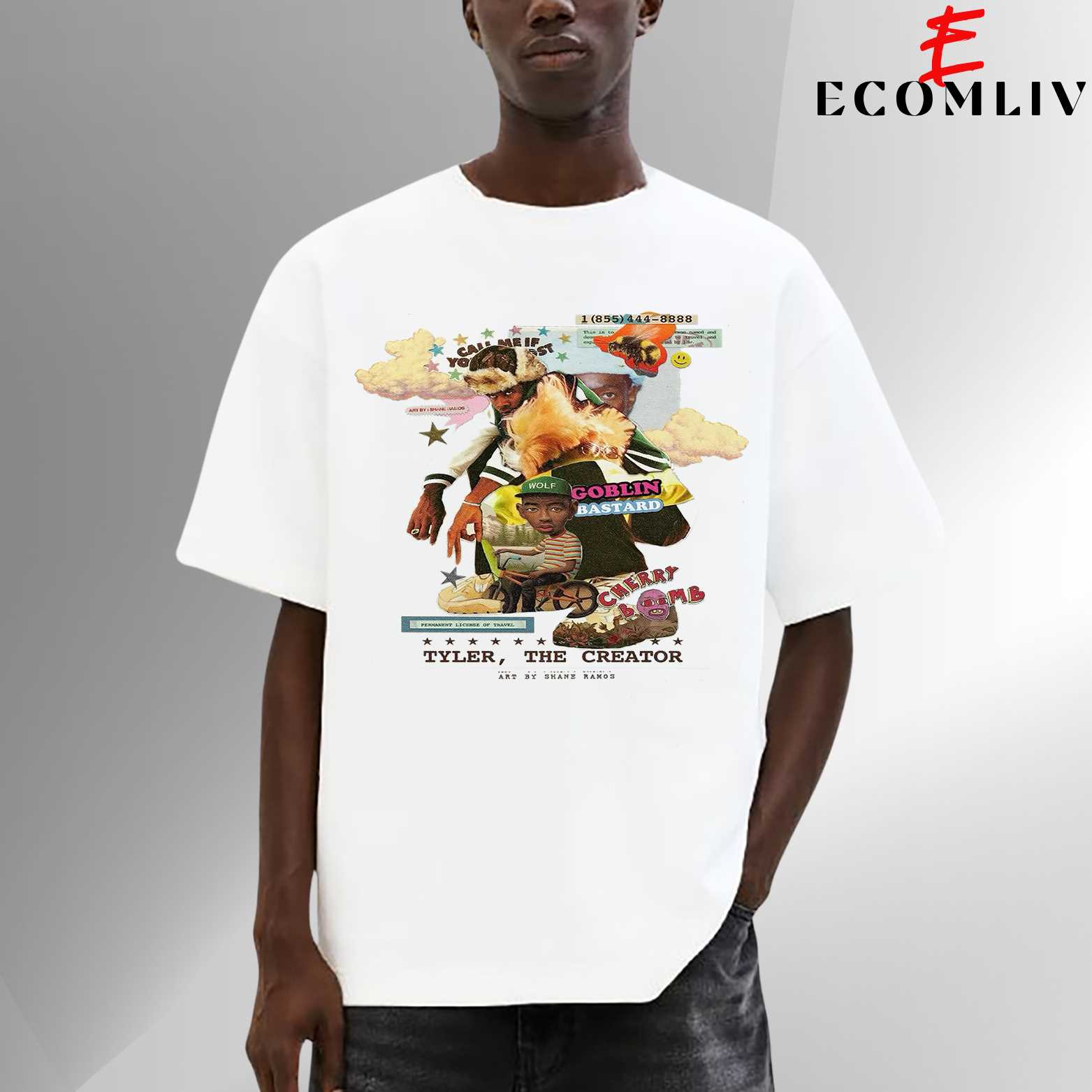 Tyler Fan Graphic Tee, Street Style Rapper T-Shirt